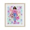 Stupell Industries Trendy Ribbon Fashion Framed Print Under Glass, design by Jess Stempel